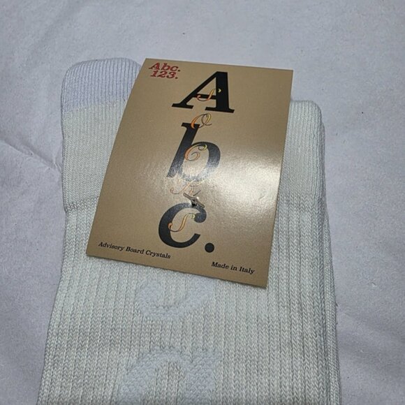NWT Advisory Board Crystals Socks Selenite Sz M/L - Picture 6 of 6